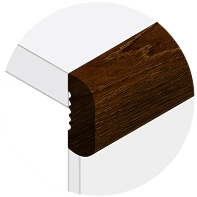 Powerhold LVT Natchez Adjustable Stair Nose 059 - Arbor