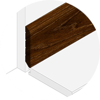 Powerhold LVT Natchez Wall Base 294 - Arbor