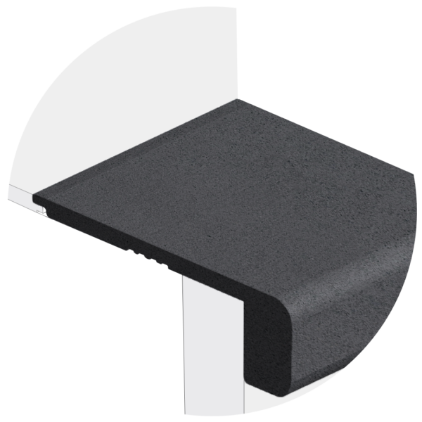 Powerhold LVT Verity 2.5mm Stair Nose 340 - Basalt