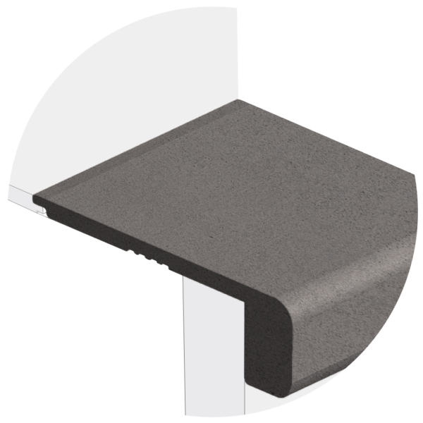 Powerhold LVT Verity 2.5mm Stair Nose 340 - Chert