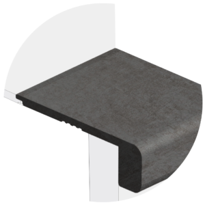Powerhold LVT Verity 2.5mm Stair Nose 340 - Tapir