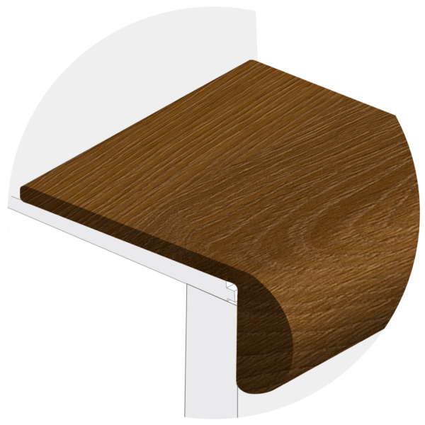 Powerhold LVT Natchez Stair Nose 298 - Whinchester