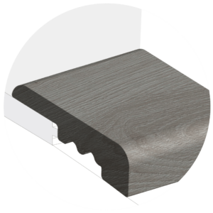 Powerhold LVT Natchez Square Nose 300 - Oyster