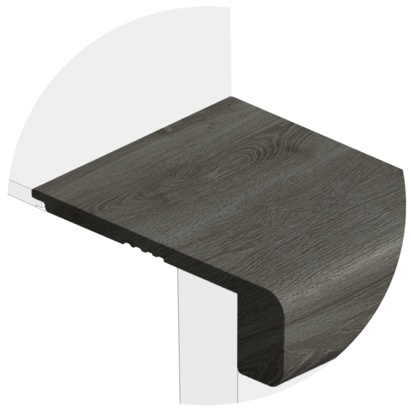 Powerhold LVT Natchez Stair Nose 340 - Fossil Gray