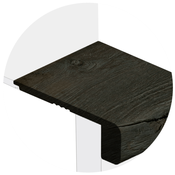 Powerhold LVT Natchez Stair Nose 340 - Stonehenge