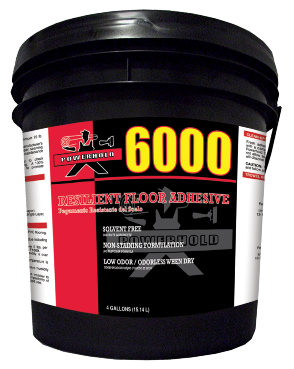 Adhesives 6000 Contract Grade Felt-Backed Vinyl Sheet Goods Adhesive