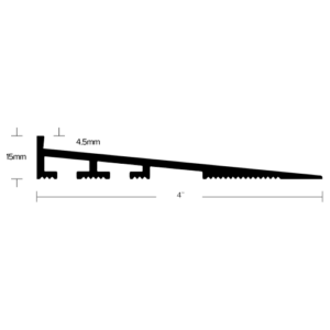 LVT 120 - 15MM to 4.5MM LVT RAMP Diagram