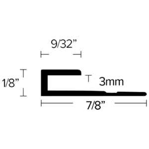LVT 906 - 3MM SQUARE CAP Diagram