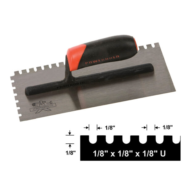 1/8" X 1/8" X 1/8" U Notch