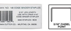 No. 148 Edge Binding Staples (5M)
