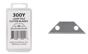 No. 300Y Loop Pile Cutter Repl. Blades (10)