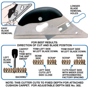 No. 301 Cushion Back Cutter