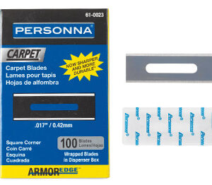 No. 309C Heavy-Duty Square Edge Slotted Razor Blades