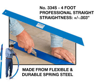 No. 334S 4′ Professional Straight Edge