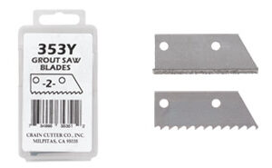 No. 353Y Grout Saw Replacement Blades (2)