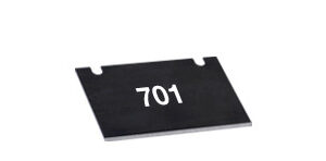 No. 701 4” x 6” Vinyl Blade